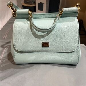 Dolce & Gabbana Light Green Satchel